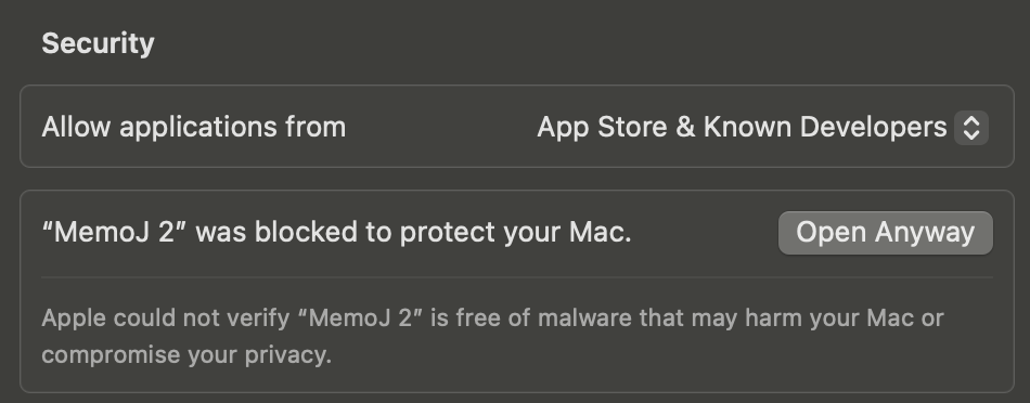 Privacy and Security Open Anyway